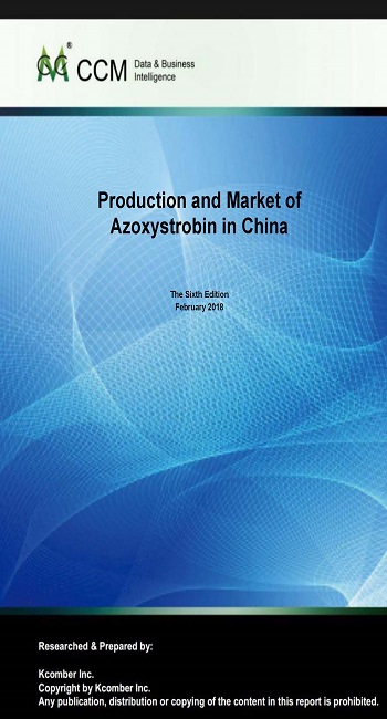 Production and Market of Azoxystrobin in China